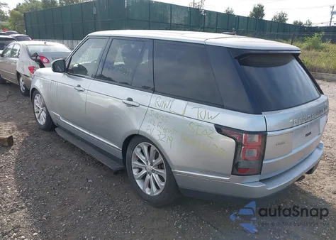 2015 Land Rover Range Rover Hse z USA, uszkodzony, nr VIN SALGS2VF3FA203641